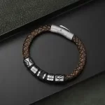 Lion's Roar Leather Bracelet