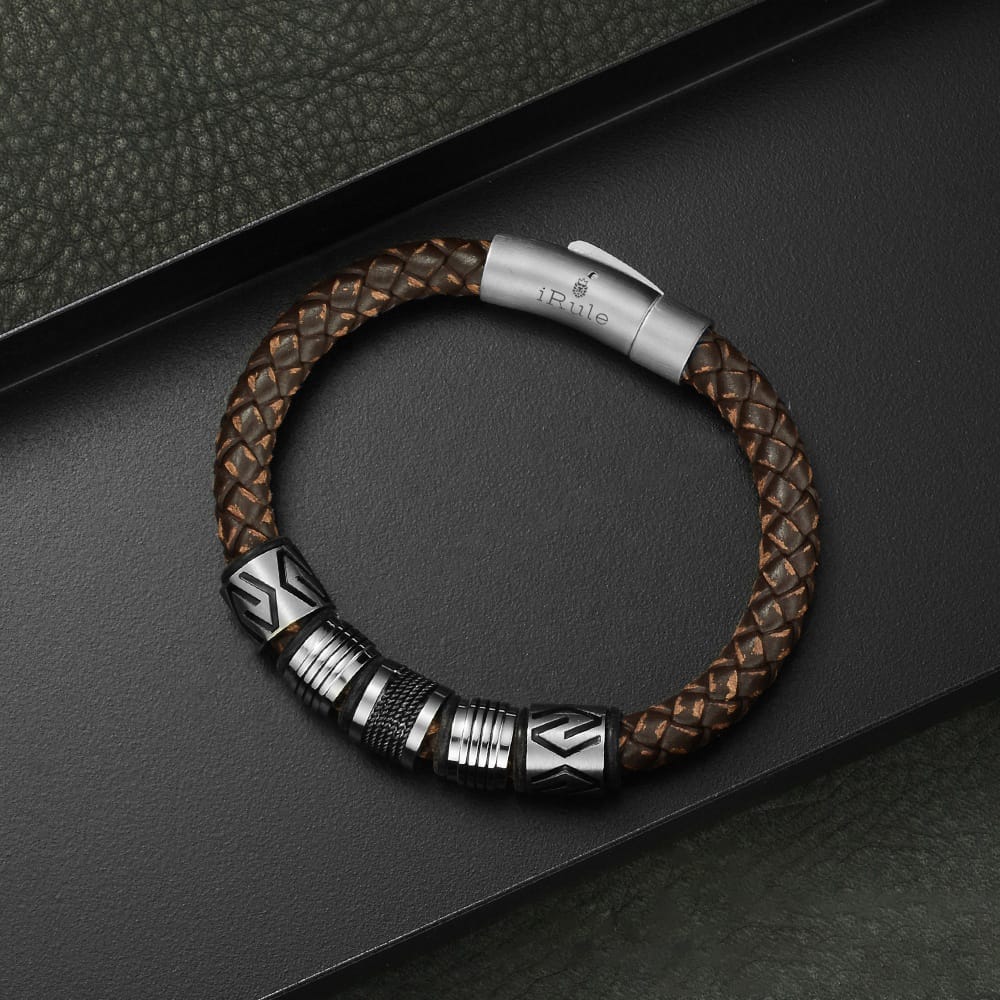 Lion's Roar Leather Bracelet - Theirule