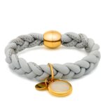 Grey Braid Bracelet